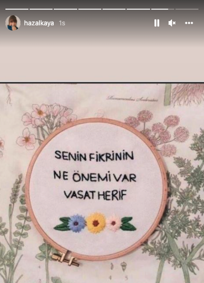 Hazal Kaya'dan Ahmet Hakan'ın 'nefret'ine jet cevap! ‘Fikrinin ne önemi var vasat herif…’ - Resim : 1