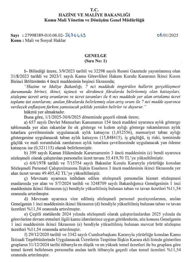 Emekli ve memur zammı kesinleşti! Mehmet Şimşek imzayı attı… - Resim : 1