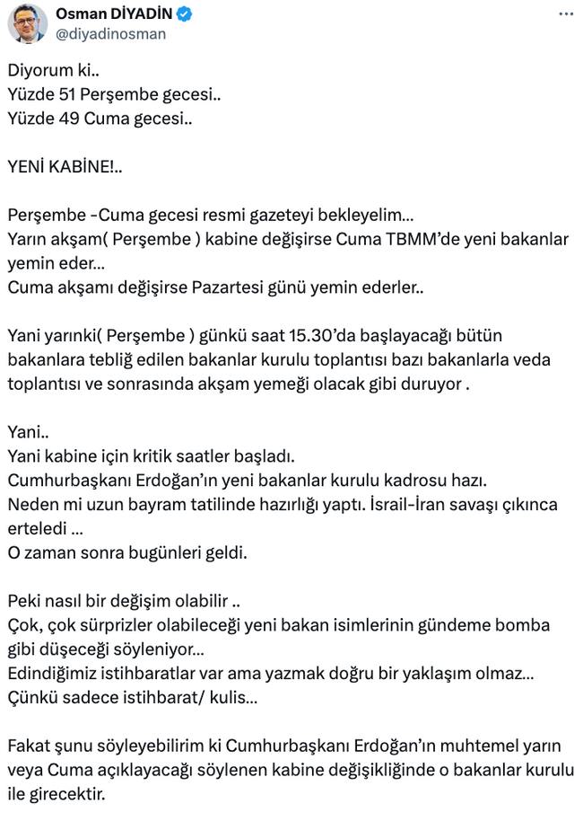 Kritik gün: Ankara kulisleri heyecanlı! ‘Erdoğan'ın veda yemeği…’ - Resim : 1