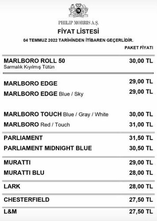 Sigara fiyatlarına dev zam! Fiyatları uçtu… - Resim : 1
