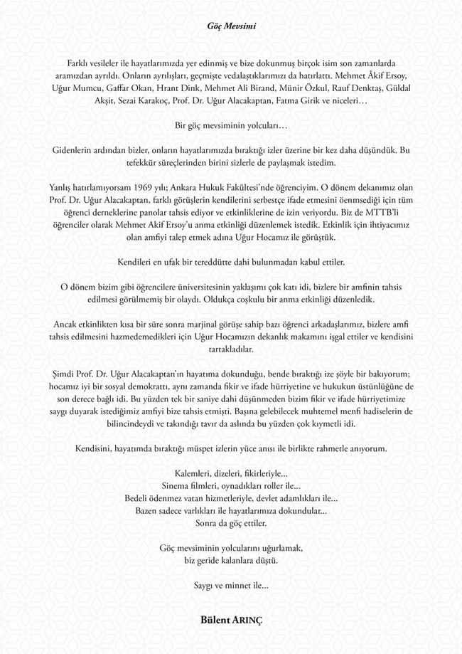 Bülent Arınç'tan Uğur Mumcu, Gaffar Okkan ve Fatma Girik paylaşımı - Resim : 1