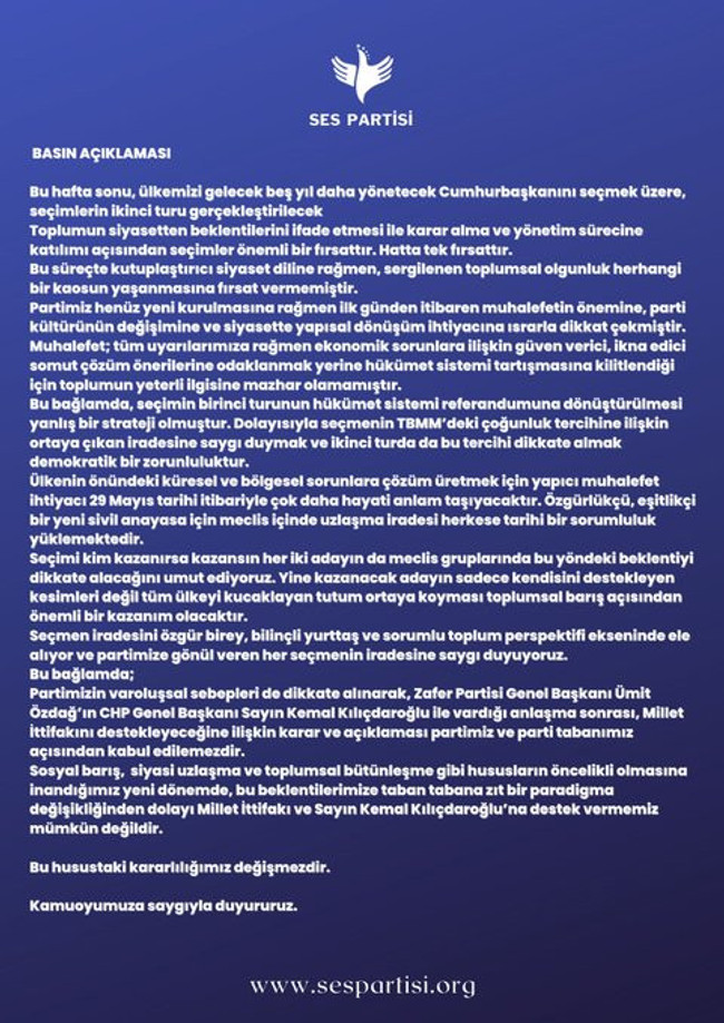 Özdağ'ın kararı sonrası Kılıçdaroğlu'na kapıyı kapadılar: "Destek vermemiz mümkün değil" - Resim : 1