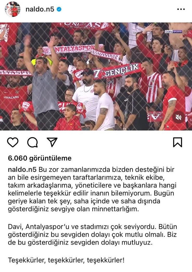 Naldo'dan oğlu için duygusal paylaşım - Resim : 1