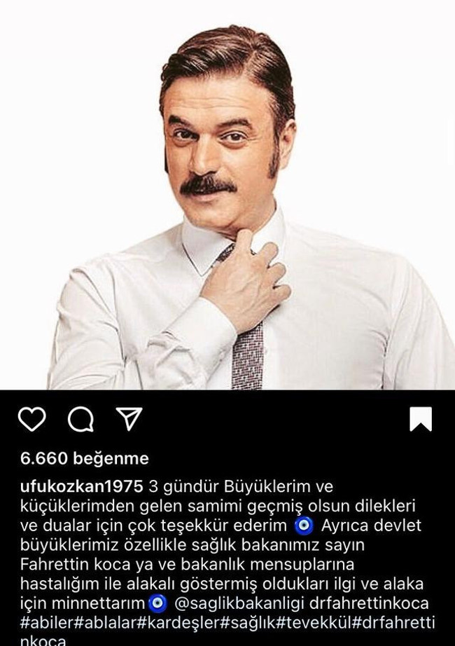 Organ nakli bekleyen Ufuk Özkan'dan yeni paylaşım: “Hastalığım ile alakalı…” - Resim : 1