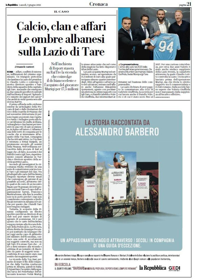 Lazio'nun Vedat Muriç transferinde usulsüzlük iddiası - Resim : 1