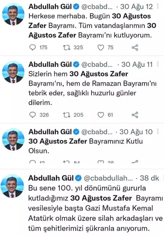 Abdullah Gül’ün ‘30 Ağustos’ arşivi ortaya çıktı! Atatürk’ü hatırladı... - Resim : 2