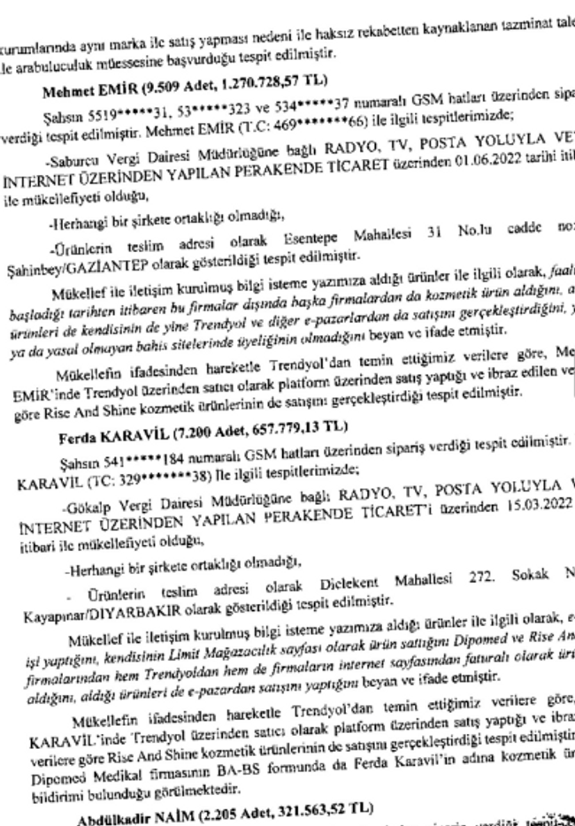 908 sayfalık Dilan Polat raporunda şok detaylar! Sabunları hastane kantinine sipariş etmişler - Resim : 7