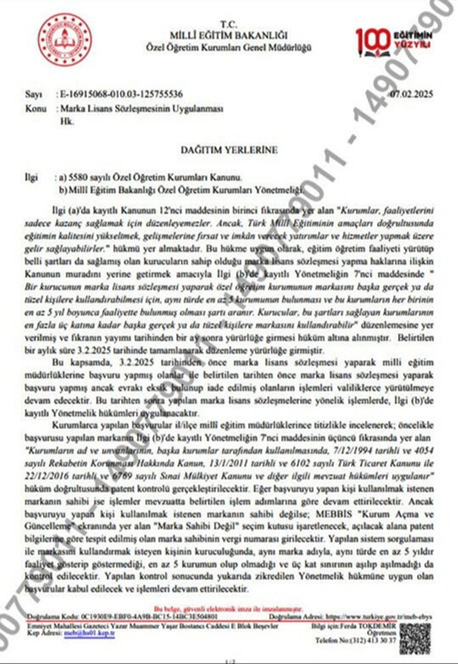 Özel okullara neşter: 3 kat sınırı getirildi! 81 il valiliğine talimat… - Resim : 1