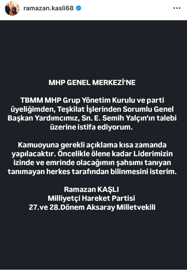 Bahçeli ihracını istemişti: O vekilden flaş karar! ‘Öncelikle ölene kadar…’ - Resim : 2