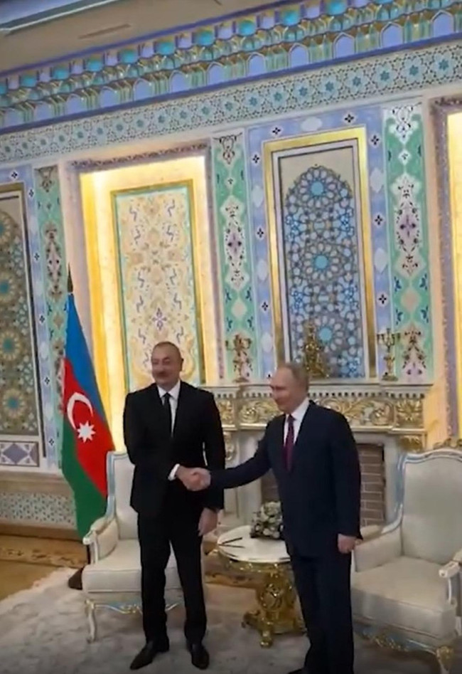 Putin canlı yayında Aliyev'den özür diledi! Dünyanın konuştuğu anlar... - Resim : 3