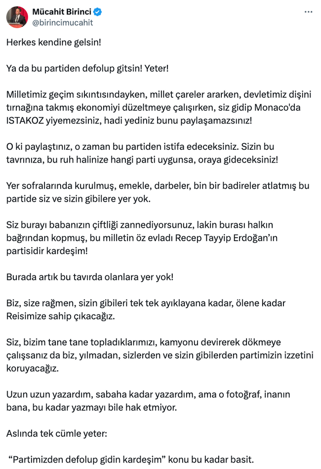 AK Parti’de ‘ıstakoz’ krizi patlak verdi! Zehir zemberek sözlerle istifa çağrısı yaptı: Defolup git… - Resim : 2
