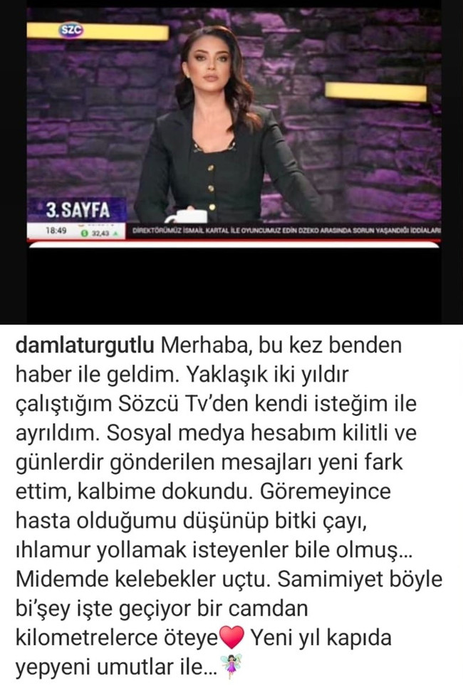 Sözcü TV’den üst düzey ayrılık haberi geldi! ‘Yepyeni umutlar ile…’ - Resim : 1