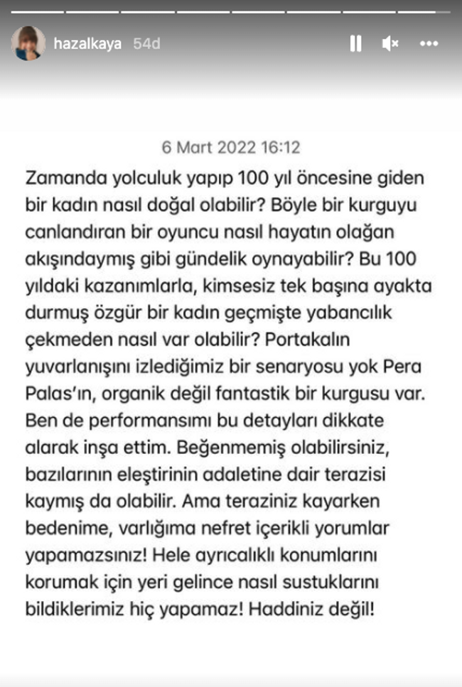 Hazal Kaya'dan Ahmet Hakan'ın 'nefret'ine jet cevap! ‘Fikrinin ne önemi var vasat herif…’ - Resim : 2