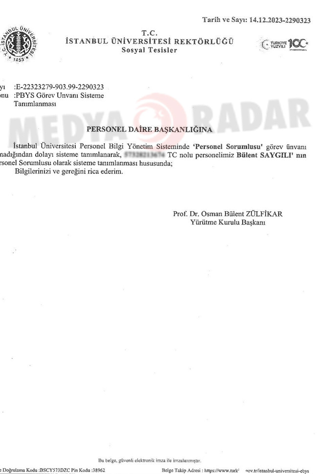 Yok artık hocam! Personele unvan yarattı… - Resim : 3