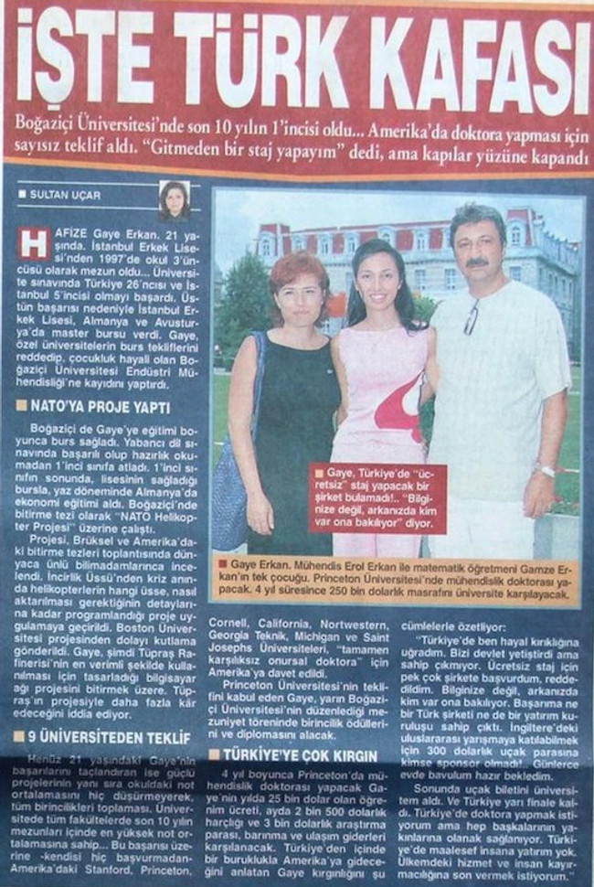 Hafize Gaye Erkan’ın çarpıcı ‘torpil’ hikayesi! 24 yıl önce Star’a manşet olmuş… - Resim : 2