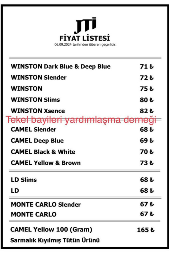Bir sigara grubuna daha zam geldi! - Resim : 1