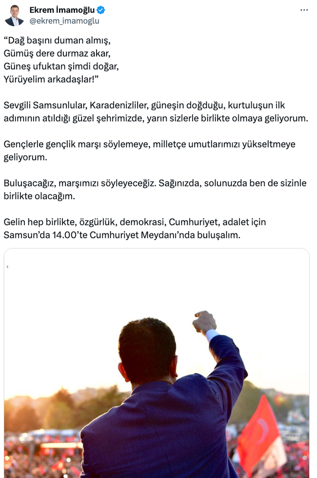 'Millet İradesine Sahip Çıkıyor' mitingleri başlıyor! İlk durak belli oldu… - Resim : 1