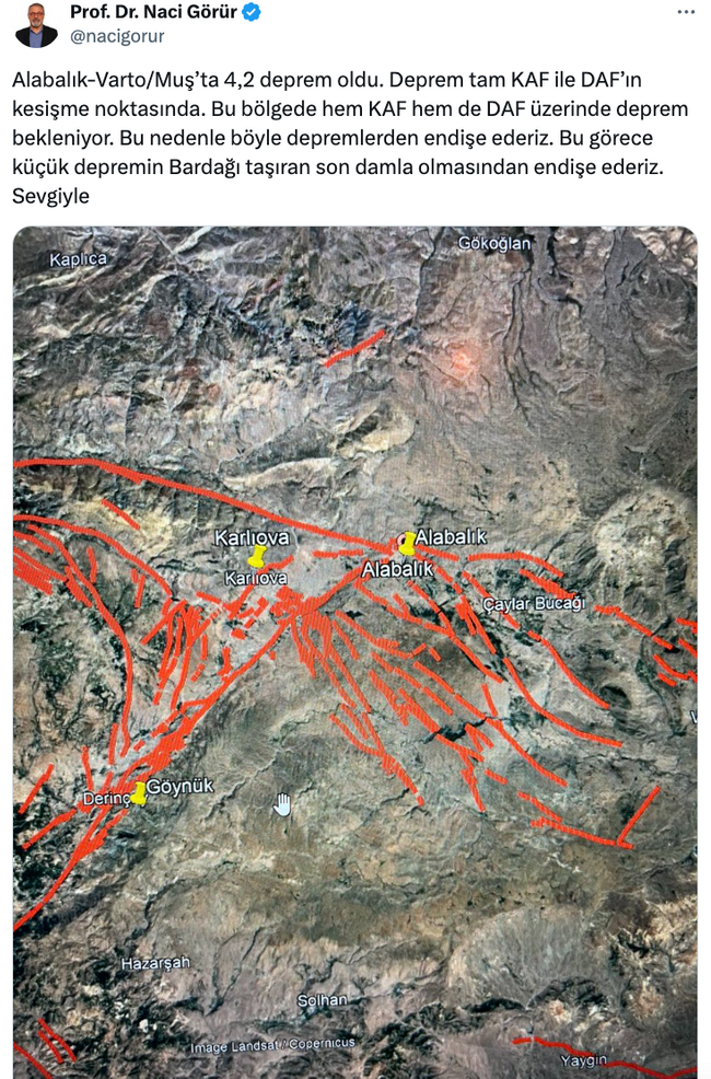 Naci Görür'den korkutan deprem uyarısı! ‘Geliyor, bardak taştı…’ - Resim : 1