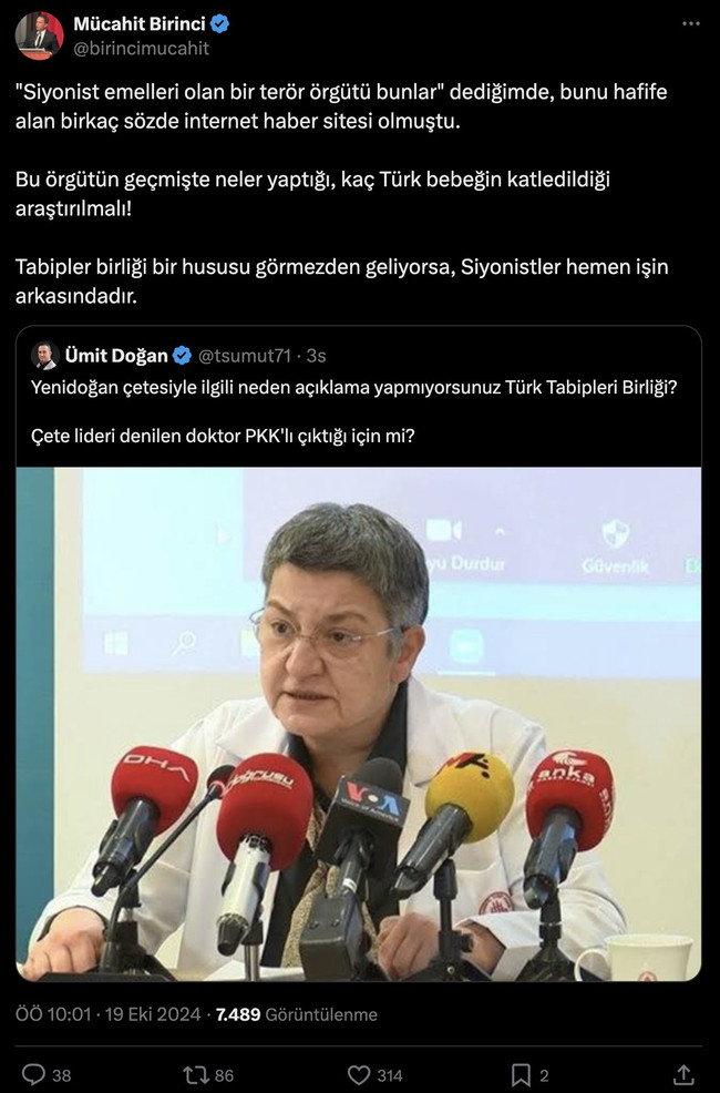 Özdağ ve Birinci'den 'Yenidoğan' polemiği: Bu milleti aptal yerine koymayın - Resim : 2