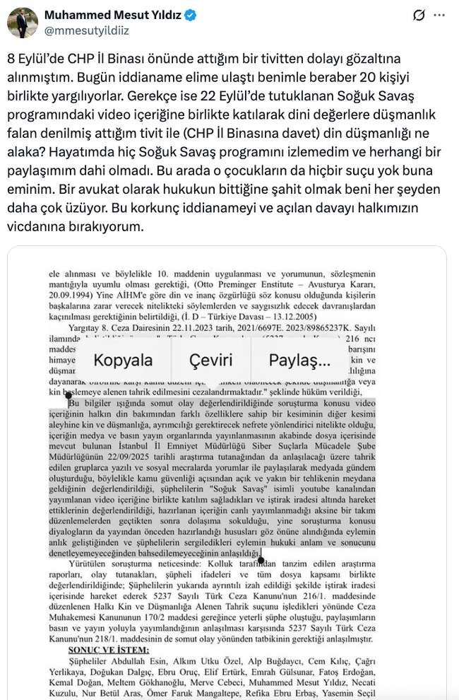 CHP iddianamesinden 'Soğuk Savaş' çıktı! 'Din düşmanlığı ne alaka?' - Resim : 1