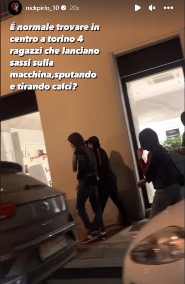 Andrea Pirlo'nun oğlu kabusu yaşadı! Saldırıya uğradığı anları anbean kaydetti - Resim : 1