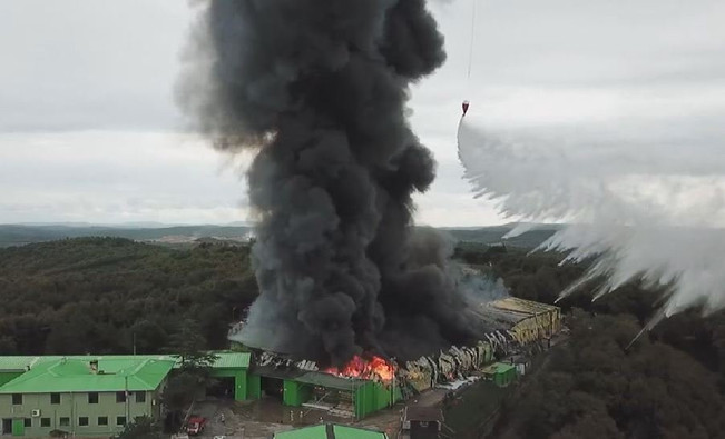 Şile'de fabrikada patlama - Resim : 1