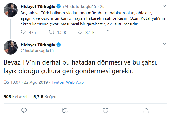 Hidayet Türkoğlu'ndan ROK'a çok sert tepki: Aşağılık ve ahlaksız! - Resim : 2
