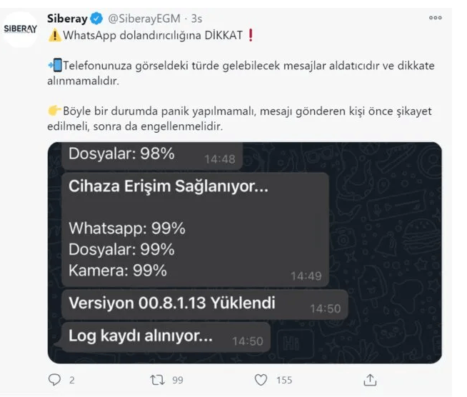 Emniyet'ten önemli uyarı! WhatsApp'tan gönderiyorlar - Resim : 1
