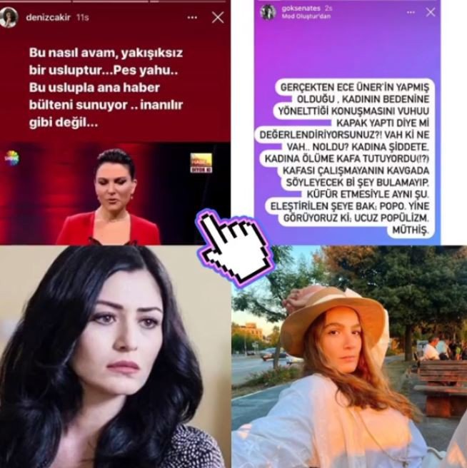 Oyuncu Deniz Çakır'dan Ece Üner'e tepki: Bu nasıl avam, yakışıksız bir üsluptur - Resim : 2