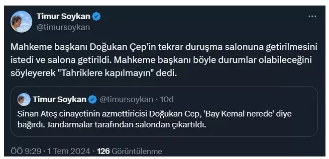 Sinan Ateş davası... Tetikçi ifade değiştirdi: Emri veren kişi... - Resim : 5