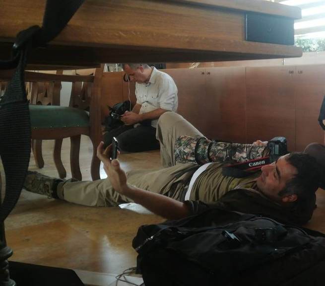 Teröristler gazetecileri hedef aldı! İşte o dehşet anları... - Resim : 1