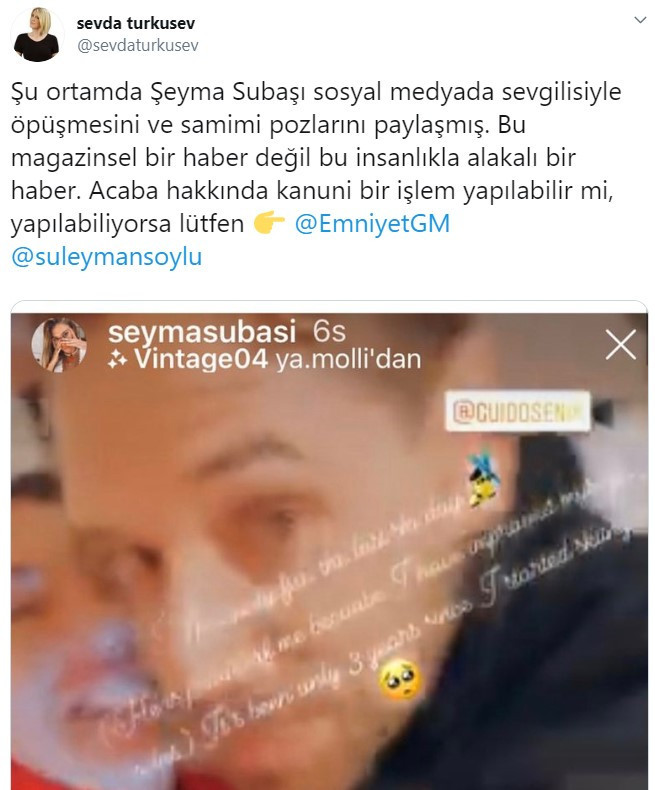 Şeyma Subaşı için Süleyman Soylu'ya çağrı! "Yapılabiliyorsa lütfen..." - Resim : 1