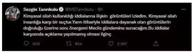 CHP'de 'kimyasal silah' gerilimi! “Şiddetle reddediyor, kınıyorum” - Resim : 2