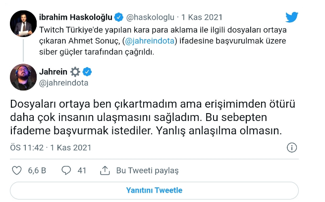 Twitch skandalında flaş gelişme: Ünlü yayıncı Jahrein de emniyete çağrıldı - Resim : 1
