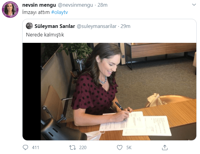 Ünlü ekran yüzü, Olay TV'ye imzayı attı - Resim : 1