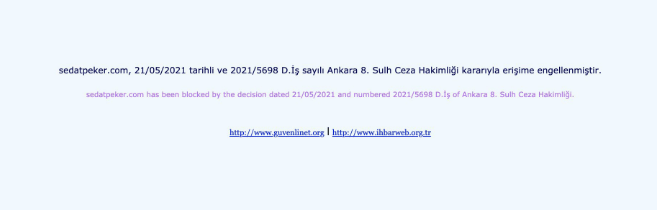 Sedat Peker'in internet sitesine mahkemeden erişim engeli! - Resim : 1