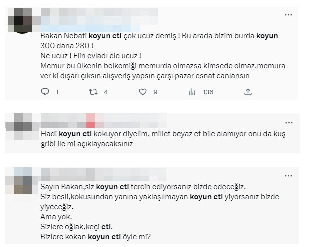 Bakan Nebati'den gündem yaratan koyun eti analizi! - Resim : 1