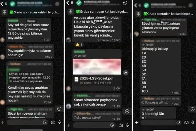 LGS sorularını sızdıran dönerci çıktı: Bakan 'Yakaladık' dedi - Resim : 1