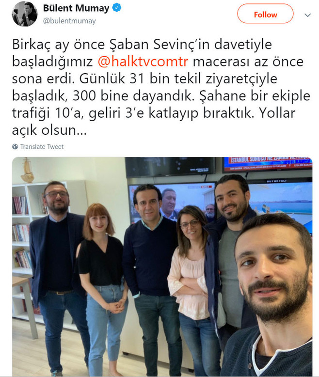 Halk TV'den bir ayrılık daha! Hangi başarılı isim veda etti? - Resim : 1