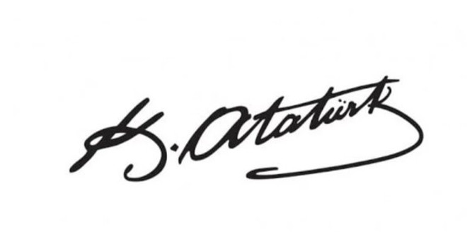 MSB Atatürk'ün orijinal imzasını paylaştı: Bilinen imzasından çok farklı... - Resim : 2