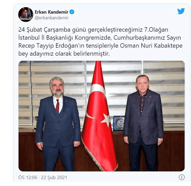 AK Parti'de İstanbul İl Kongresi öncesi flaş karar! Aday belli oldu! - Resim : 1