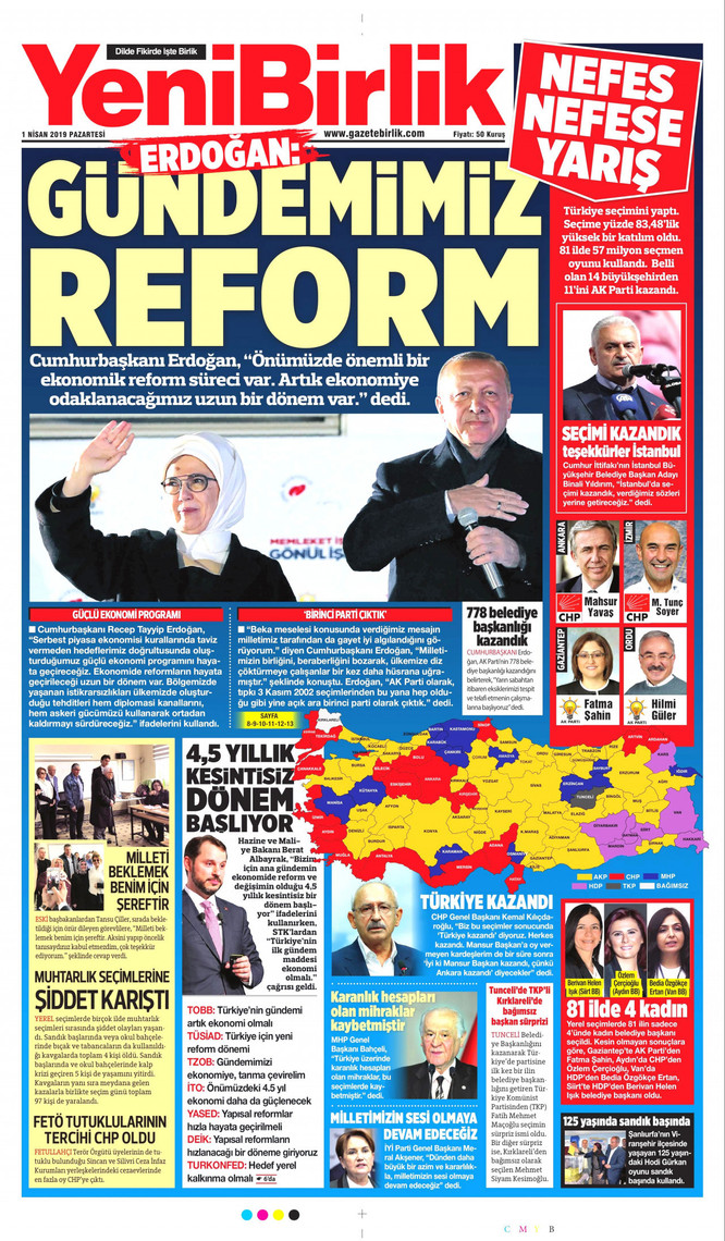 Gazeteler yerel seçimi hangi manşetlerle gördü? - Resim : 9