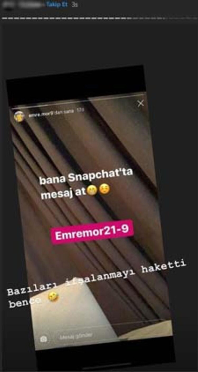 Yine ifşalandı! Emre Mor uslu durmuyor! - Resim : 1