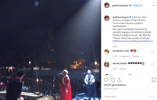 Athena Gökhan sahneye böyle çıktı - Resim : 1