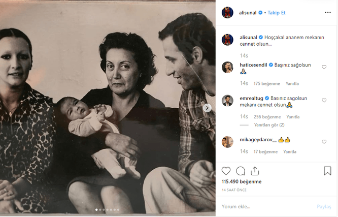 Ali Sunal'ın acı günü! Sosyal medyadan duyurdu! - Resim : 1