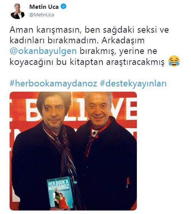 Metin Uca’dan Okan Bayülgen'e "seks" göndermesi! - Resim : 1