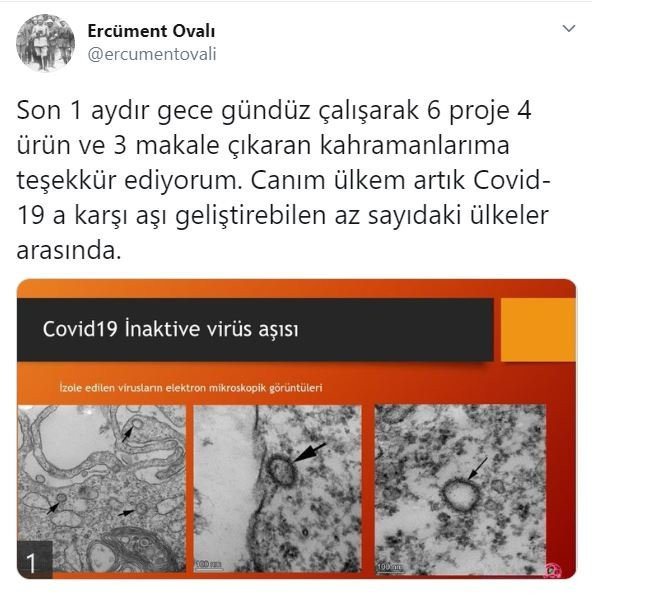 Prof. Ercüment Ovalı'dan müjdeli haber! - Resim : 1