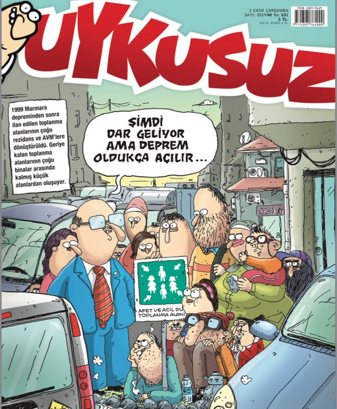 Uykusuz'dan deprem kapağı! - Resim : 1