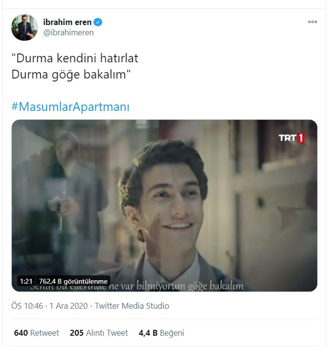 Masumlar Apartmanı'na damgasını vuran sahne: Göğe Bakalım... - Resim : 1