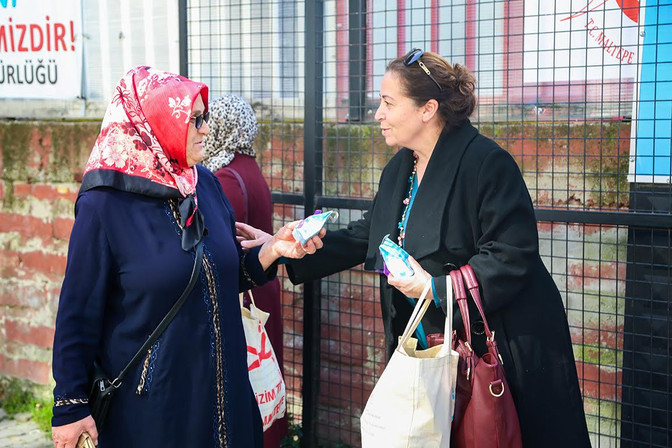 Maltepeli kadınlardan 8 Mart’a özel kurabiye - Resim : 2